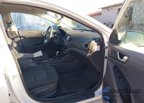 2019 Hyundai Ioniq Hybrid Blue из США, поврежденный, VIN KMHC65LC2KU170947